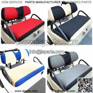 Golf Cart Front Seat Cover Set for Yamaha Club Car Precedent Cart Part - L Size