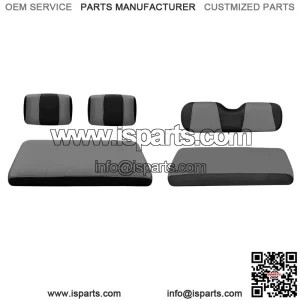 Golf Cart Front Rear Seat Covers for Yamaha G9 G16 G19 G22,Club Car DS Pre-2000