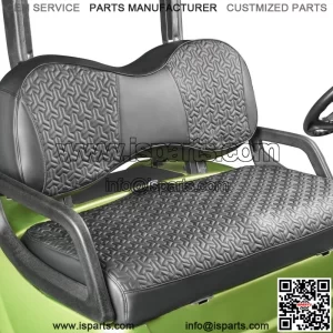 Golf Cart Front Seat Cover Black Stitching for Yamaha G29 Drive Drive2 Leather