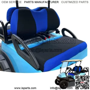 Blue Golf Cart Front Seat Covers cushion for Yamaha Club Car Precedent