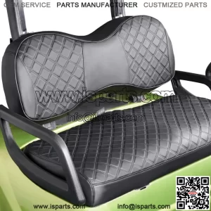 Golf Cart Front Seat Cover Black Diamond Stitching for Yamaha G29 Drive Drive2
