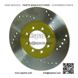 8" Brake Rotor in Gold ?C for Go Kart, Mini Bike, Drift Trike ?C Parts, Supplies, Hobby