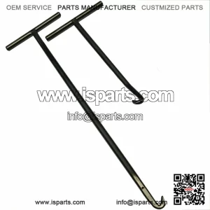 NEW 2-PCS EXHAUST SPRING PULLER SET UNIVERSAL 2 STROKE ATV UTV HANDLE HOOK TOOL