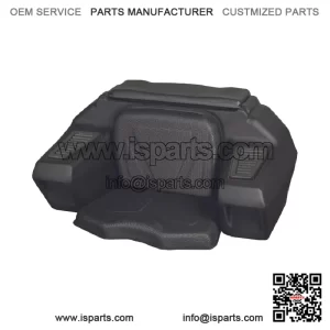 ATV Rear Passenger Seat Cargo Storage Helmet Trunk Box Luggage Lounger
