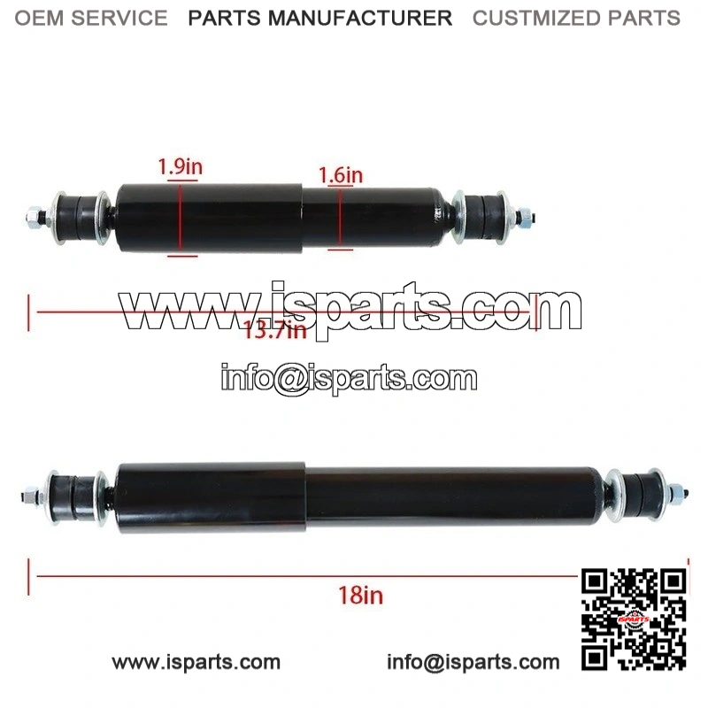 Front and Rear Shock Absorbers 70928-G01 for EZGO TXT 1994+ Gas/Electric Golf Cart - Image 2