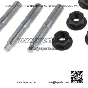 Long Stud Exhaust Pipe Kit with Lock Bolts ?C for Predator 212cc, Honda GX, Kart, Mini Bikes