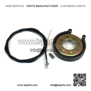 Brake Band, Drum, and Cable Kit (4") ?C for Go Kart, Cart, Mini Bike, ATV, Quad, Four Wheeler