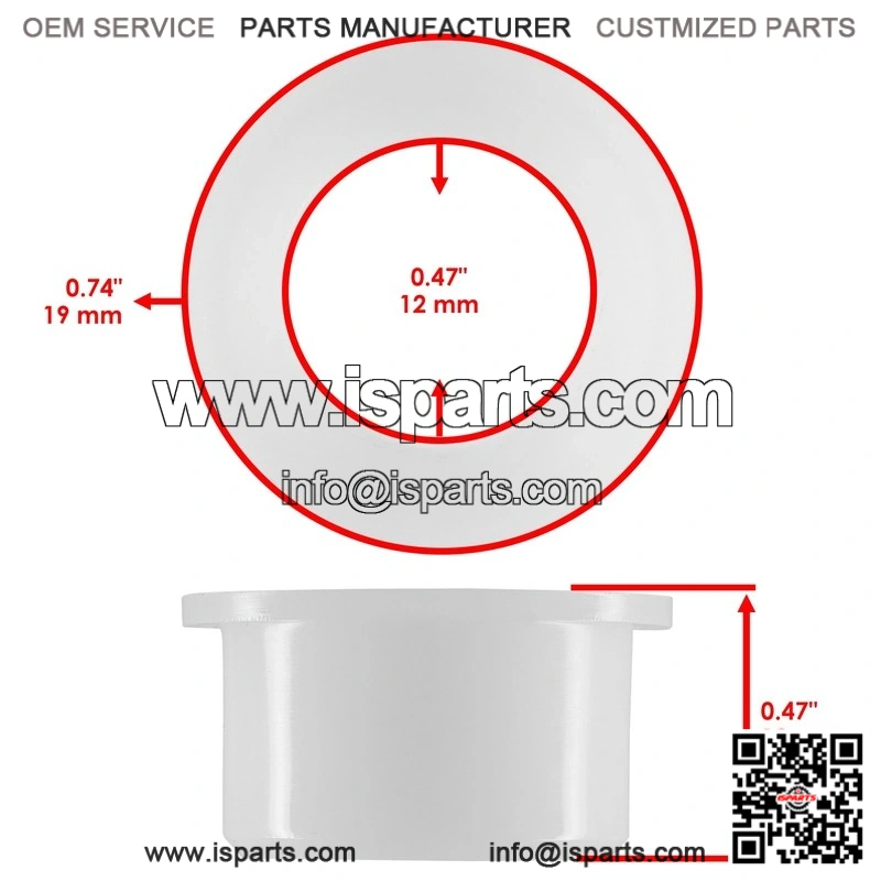Front A-Arm Bushing Kit for Polaris ACE 150 (2017-2021) & Ranger 150 (2018-2025) ?C Part #5453653 - Image 2