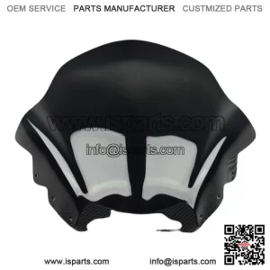 Black PVC Windscreen for Yamaha XMAX 125/X-MAX 250 (2010-2013)