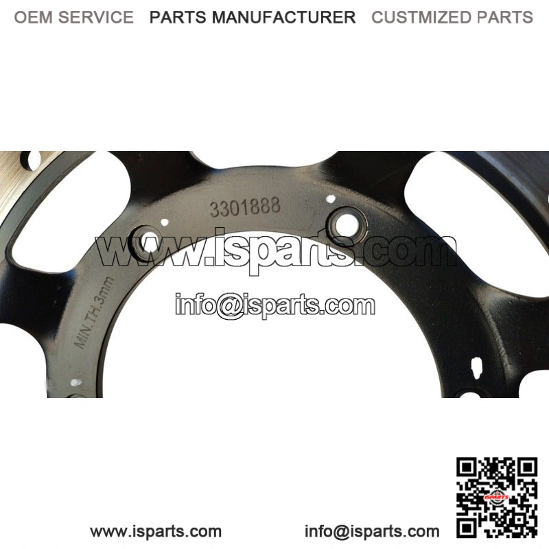 Front Wheel Brake Disc QJ Motor SRK 125 S 2024 Original - Image 2