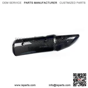 Carbon Fiber Exhaust Pipe Protector Cover for Yamaha XMAX 125/250/300 (2023-2024)
