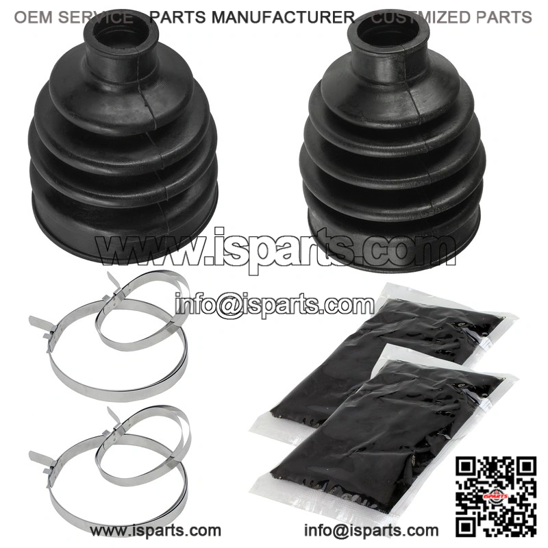 Front Axle Inner & Outer CV Boot Kit for Honda Rancher 420 TRX420FA/FE/FM (2017-2025)