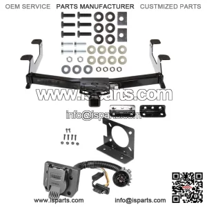 Trailer Hitch & 7-Way Wiring Kit for 11-14 Chevy Silverado & GMC Sierra 2500/3500 HD
