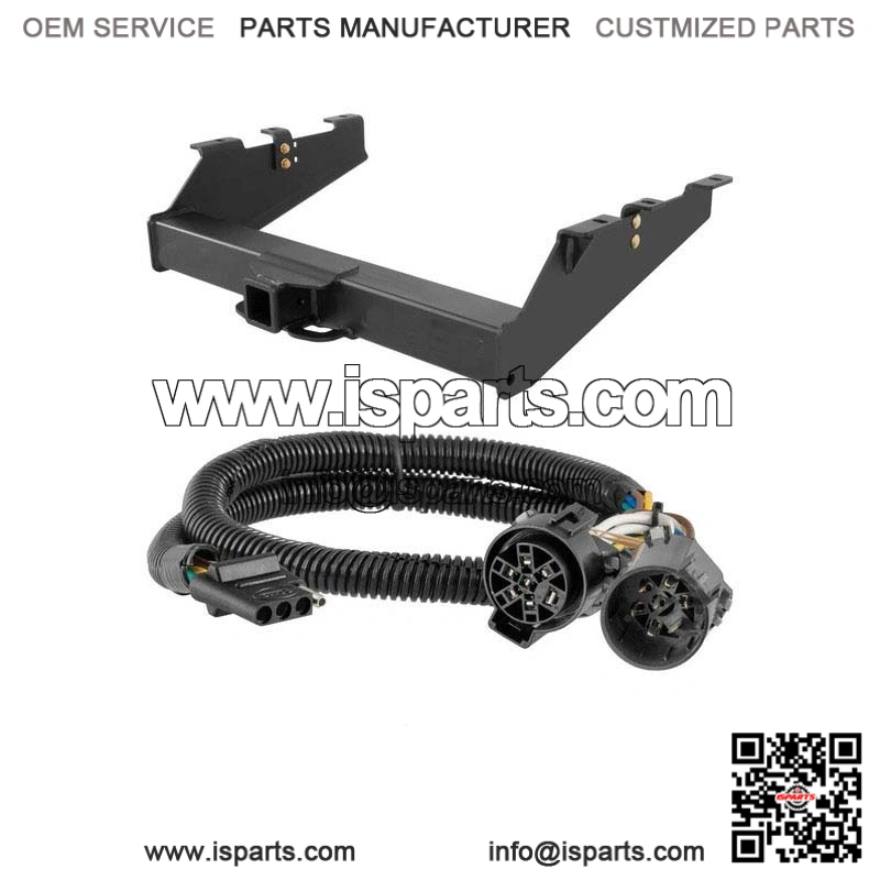 2007 GMC Sierra 2500HD Trailer Hitch with 4-Pin Wiring - Standard Bumper