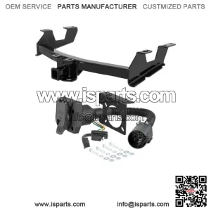 2011-2014 Silverado 2500HD Trailer Hitch with 7-Pin Wiring - 8' Bed - 10K