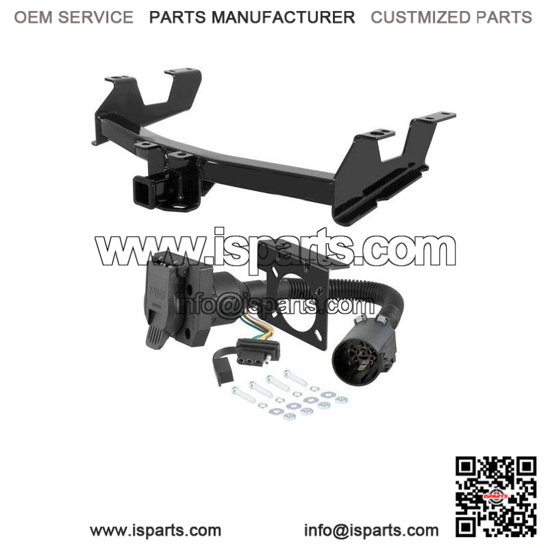 2011-2014 Silverado 2500HD Trailer Hitch with 7-Pin Wiring - 8' Bed - 10K
