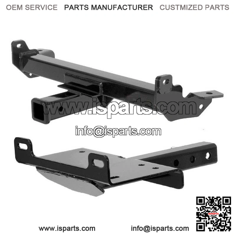 Front Mount Trailer Hitch & Winch Mount Plate for Chevy Silverado/GMC Sierra 1500HD