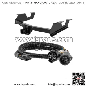 10K 2" Trailer Hitch for 2011-2014 GMC Sierra 3500HD ?C 8' Bed, 4-Pin Wiring, Standard Bumper