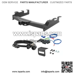 OE Replacement Trailer Hitch for 2001-2002 Chevy Silverado 2500HD ?C 5-Pin Wiring, 6' Bed