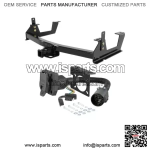 10K 2" Trailer Hitch for 2015-2019 GMC Sierra 2500HD ?C 8' Bed, 7-Pin Wiring, Standard Bumper
