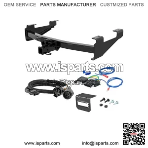 2" Trailer Hitch for 2001-2002 Silverado 2500HD - 5-Pin Wiring, Fits Standard Bumpers