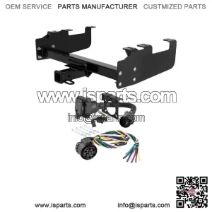6K Trailer Hitch for 1997 Ford F250 HD - 7-Pin Wiring (Fits with 10" Step Bumper)