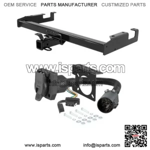 2003-2006 GMC Sierra 2500HD Trailer Hitch with 7-Pin Wiring - 8' Bed - Standard Bumper - 10K Capacity - 2" Receiver