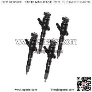 New Set of 4 Engine Injectors 23670-39435 for TOYOTA