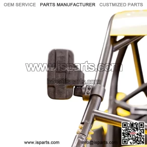 Universal Clamp-On Folding Side Mirrors for Can-Am UTVs