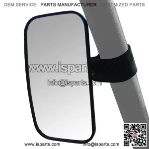 Side/Rearview Mirror ?C Compatible with 2-Inch and 1.875-Inch Round Tubes