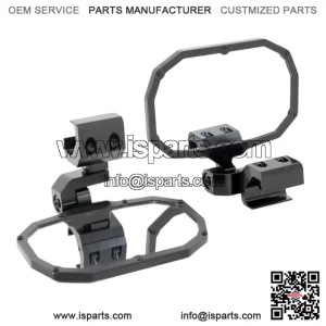 Aluminum Side Mirrors for Polaris Ranger UTVs