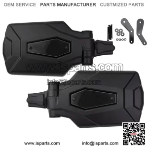 Pivoting/Folding UTV Mirror Kit with A-Pillar Mounts for Honda Pioneer/Talon