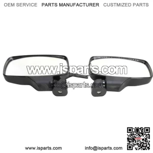 2" Sideview Mirrors Designed for Honda Pioneer/Talon