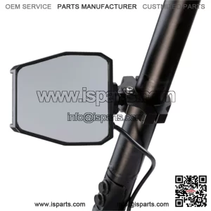 Side Mirrors with Integrated LED Spot Lights for Polaris RZR