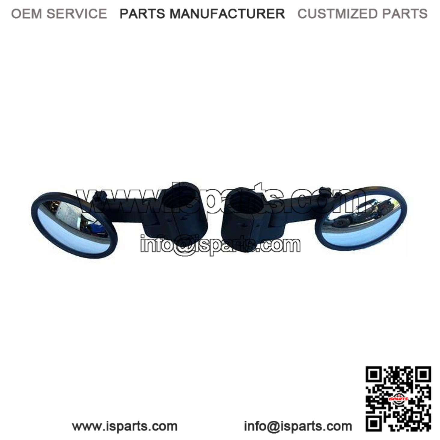 Mirror Pair - 5-1/2" Round Convex for Pioneer/Talon