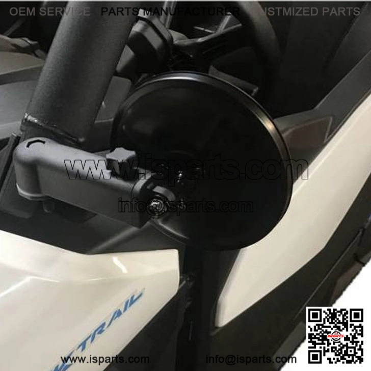 Mirror Set with 5-1/2" Round Mirrors for Can-Am Maverick Trail