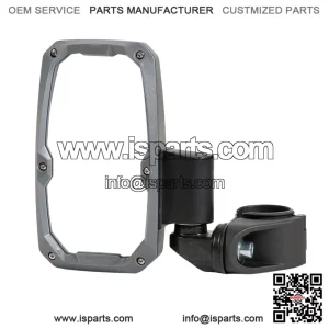 Mirrors with ABS Body & Bezel for Kawasaki Teryx 1.75" Round Tube