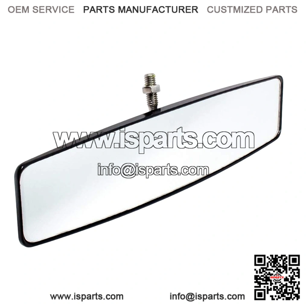 Panoramic Rear View Mirror in Black Billet Aluminum for RZR