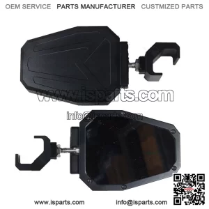 C Clamp Mount Side View Mirrors for Polaris Ranger