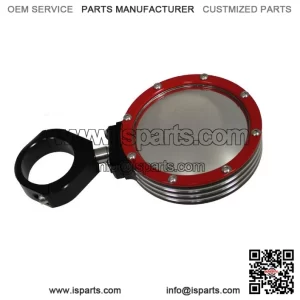 Side Mirrors Round with Bezel for Polaris RZR