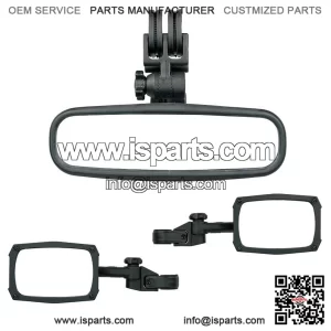 UTV Mirror Tri Pack (2 Side + 1 Rear) for Honda Pioneer/Talon