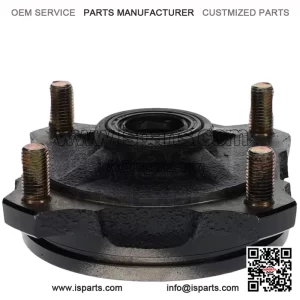 Front Black Hub Assembly 41036-Y002-935 for KAWASAKI KFX 50 / 90 2015-2025