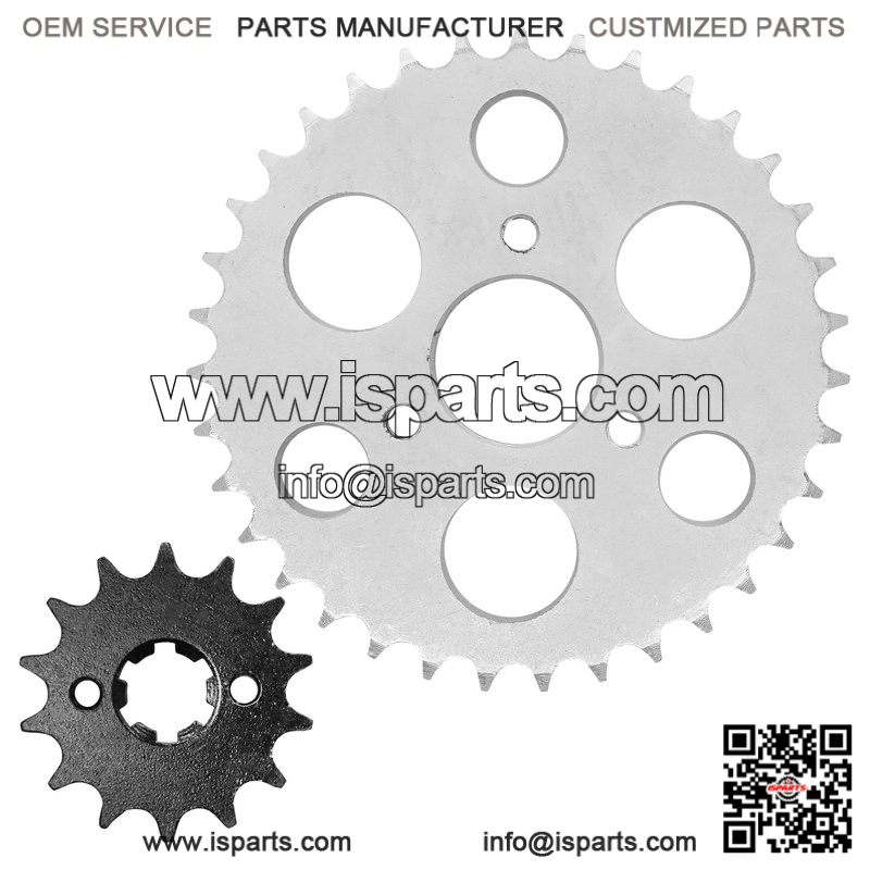 Front and Rear Drive Chain Sprocket Set for Polaris Sportsman 90 (2001-2016)