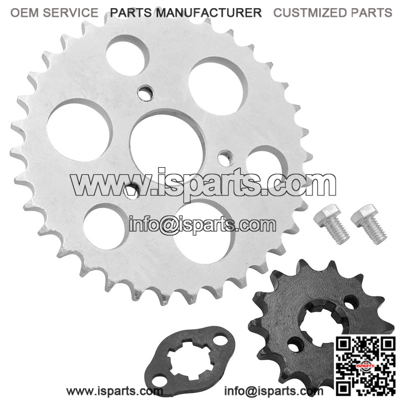 Front and Rear Drive Chain Sprocket Set for Polaris Sportsman 90 (2001-2016) - Image 4