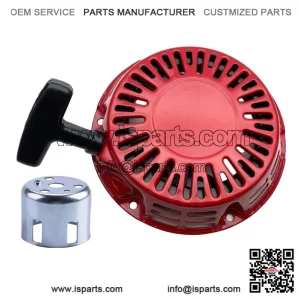 Red Recoil Assembly With Hub For 8.0 HP Engine GX240