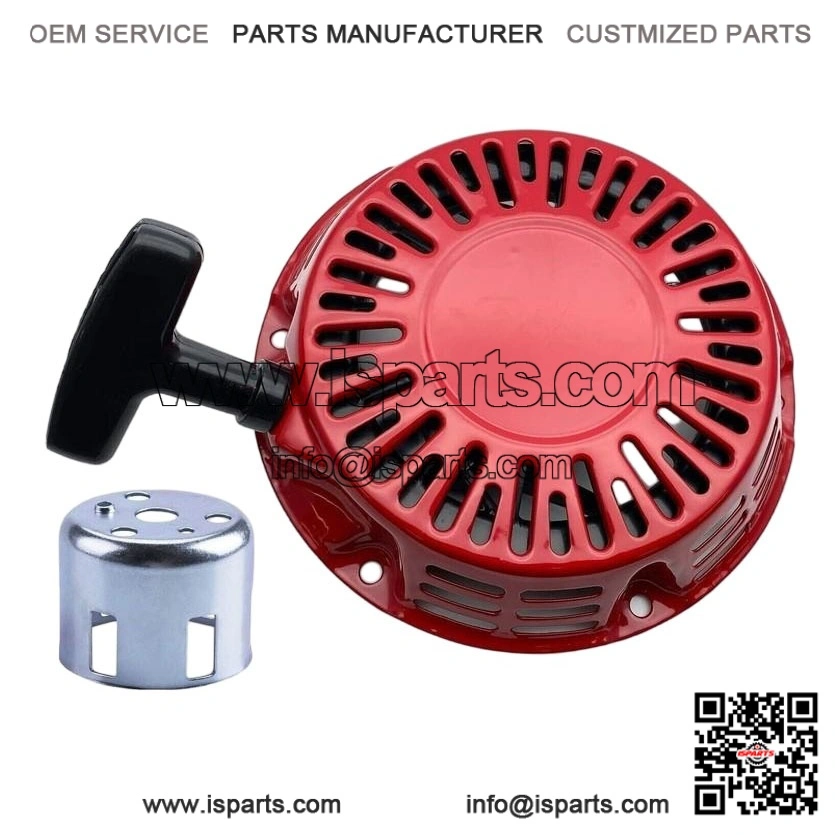 Red Recoil Assembly With Hub For 8.0 HP Engine GX240