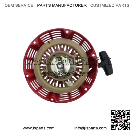 Red Recoil Assembly With Hub For 8.0 HP Engine GX240 - Image 2