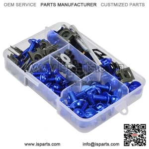 150-Piece M6/M5 Fairing Bolt Kit for Yamaha XMAX 125 Motorcycle Screws & Nuts Set