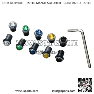 Windscreen Windshield Bolts & Screw Kit for TMAX, XMAX, NMAX, SMAX, Tracer 900 ?C Fits XMAX 125