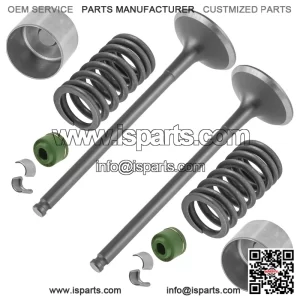 Exhaust Valve Kit for Suzuki RMZ250 / RM-Z250 L (2007-2024) ?C Includes 12912-10H00 & 12921-41G00